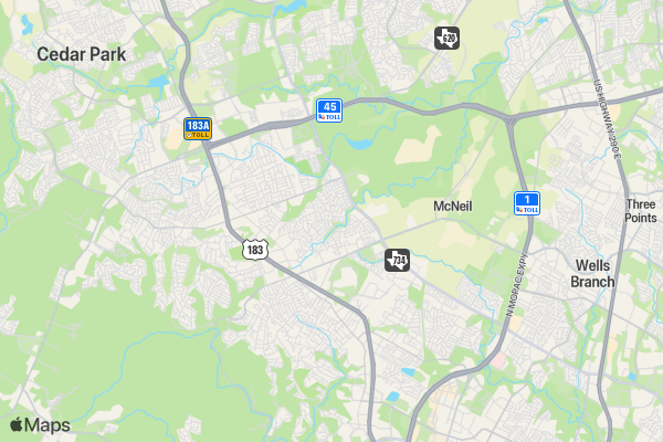 Ranger Run 5k location map image