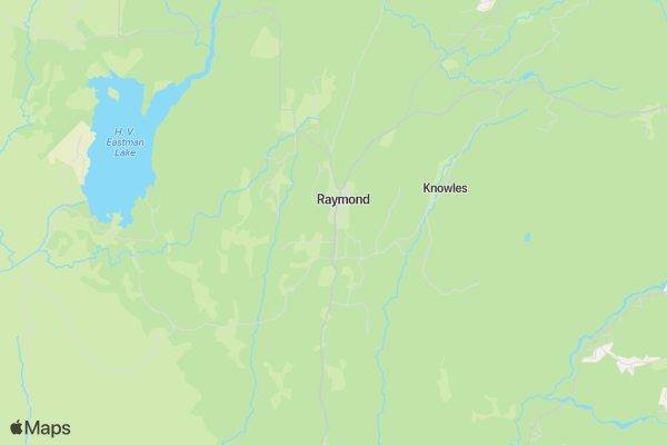 Raymond-Knowles Color Run for Recovery location map image