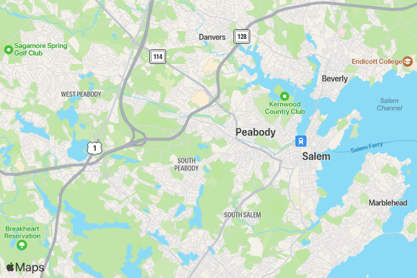 RecessForRandi Color Fun Run location map image