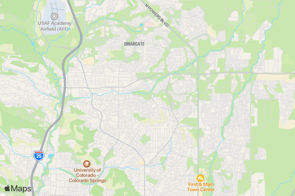 RE/MAX Advantage Fun Run For Charity location map image