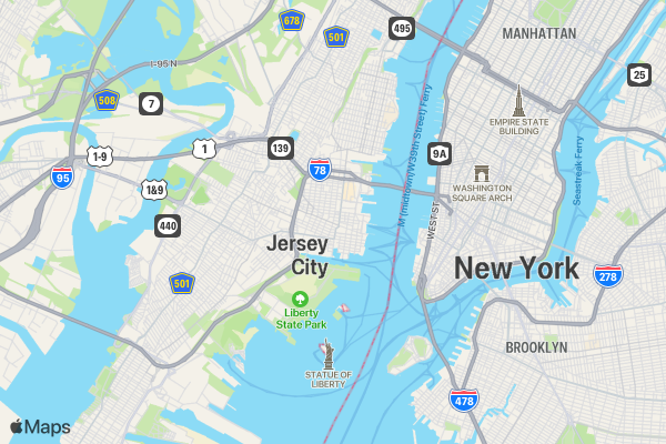 Rep My City Run 5k location map image