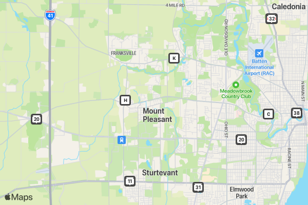 ReRUNS - 2020 Consolidation Run location map image