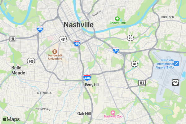 Rescue 5k benefit for Homeless Veterans location map image