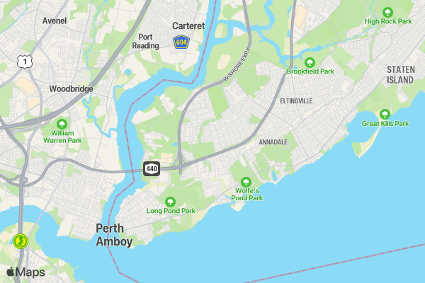 Resolution Run 4 Miler location map image