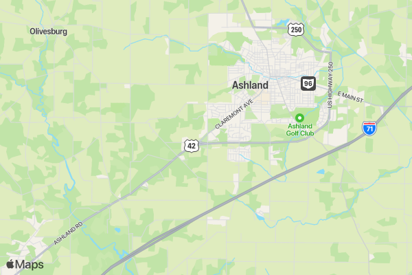 Resurrection 5K Run/Walk location map image