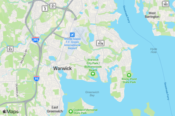 RI Parrot Rescue's First 5k location map image
