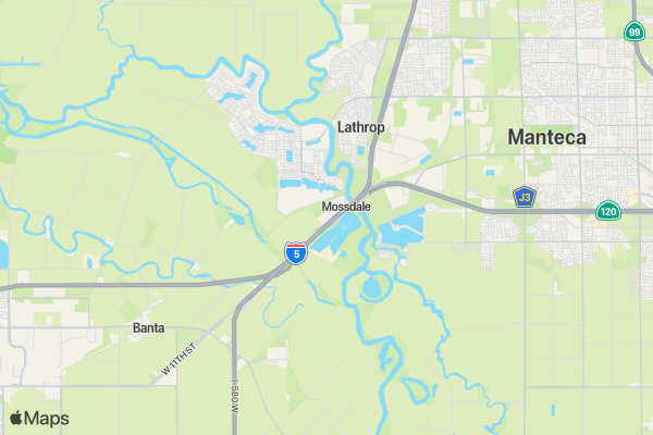Ripon High School Bubble Run location map image