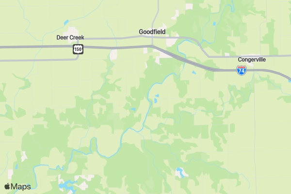 River Bottom Country Runs For St. location map image