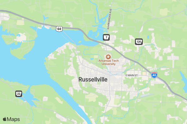 River Valley Superhero 5K location map image