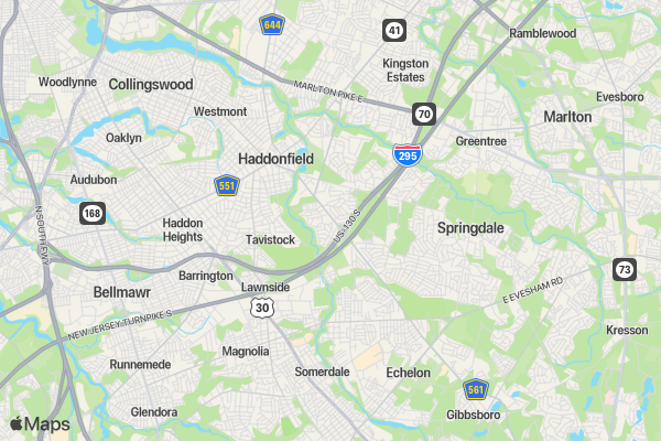 River Walk location map image