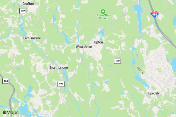 Road to Zero Epilepsy 5k location map image