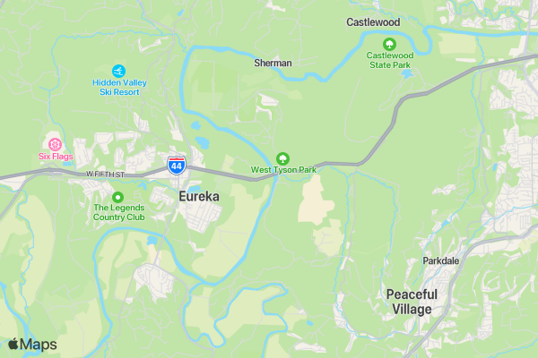 Robert Templeton Memorial 5K and Fun Run location map image