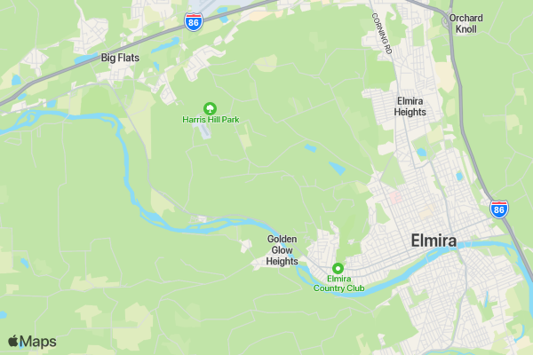 Robinson Trail Run/Walk location map image