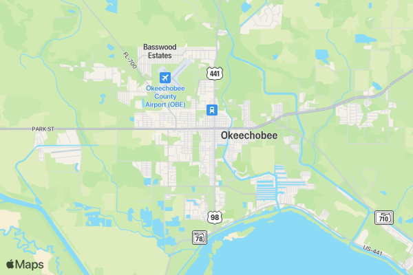 Rock Solid Christian Academy's 5K Love Run location map image