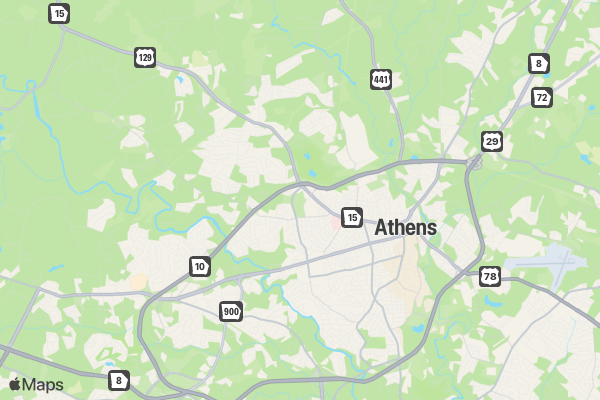 Rock x Run 5K ATH location map image