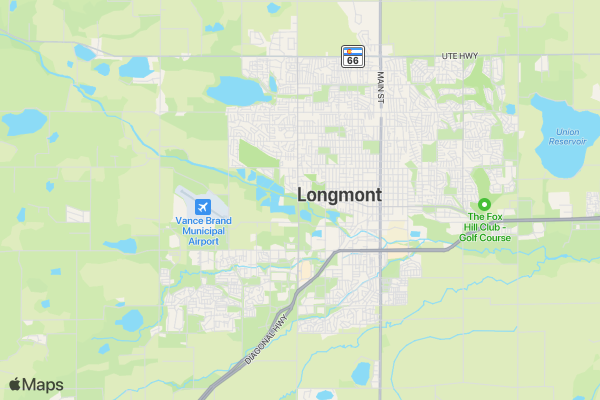 Roger's River Run 5K location map image