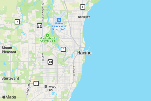 Root River Paddle Challenge II location map image