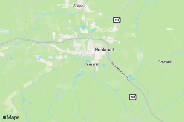 Rotary Riverwalk 5K Run location map image