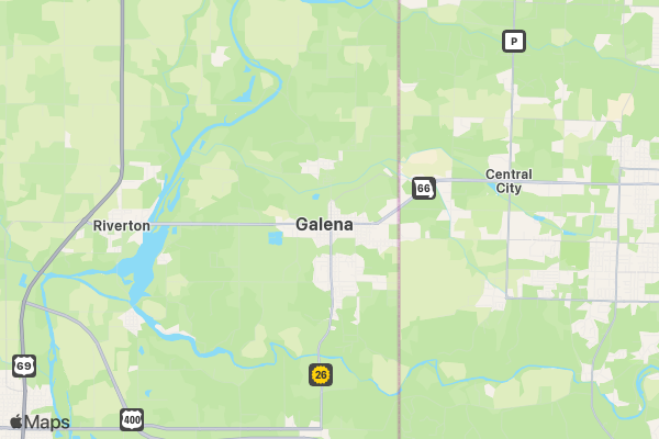 Route 66 Race Across Kansas location map image