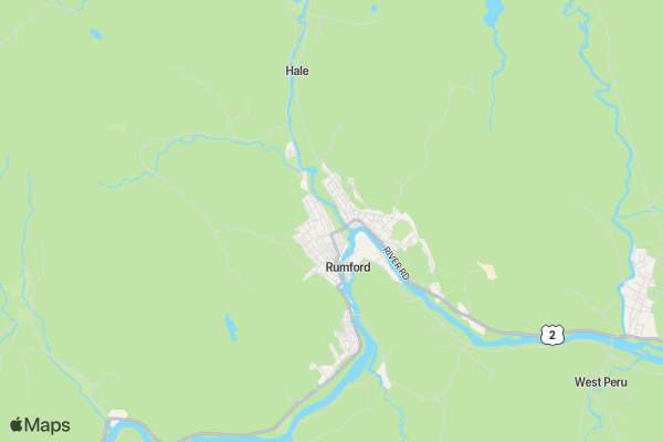Rumford's Freedom Color Run location map image
