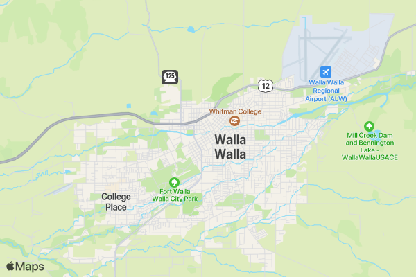Run & Gun -Tri Cities WA location map image