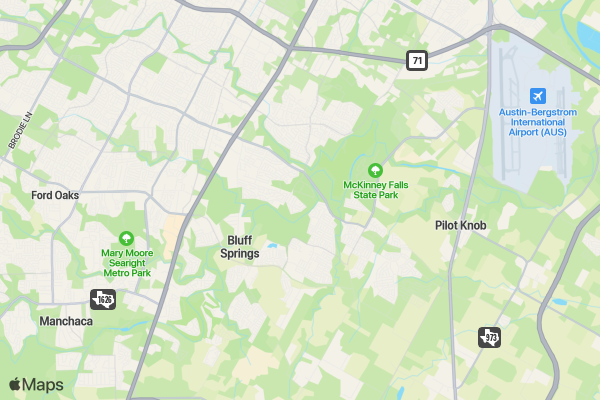 Run AUSTIN 'Keep Austin Weird' Running Club location map image