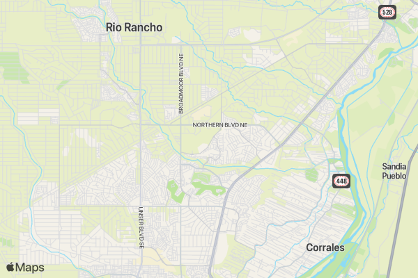 Run Away from Homelessness 5K New Mexico  location map image