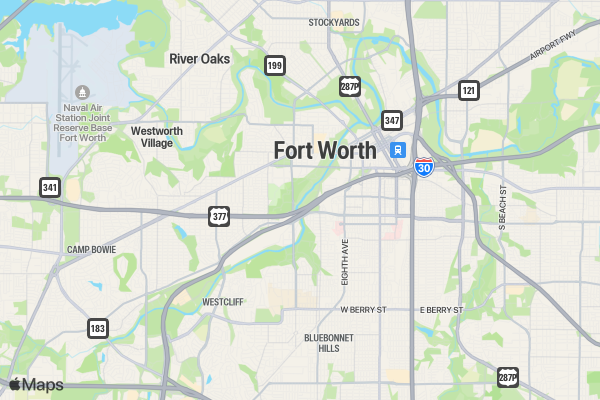 Run DALLAS-FORT WORTH 5K/10K/13.1 Race location map image