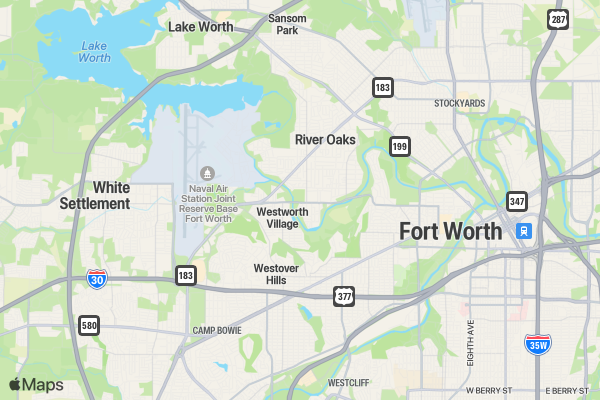 Run DALLAS FORT-WORTH Running Club location map image