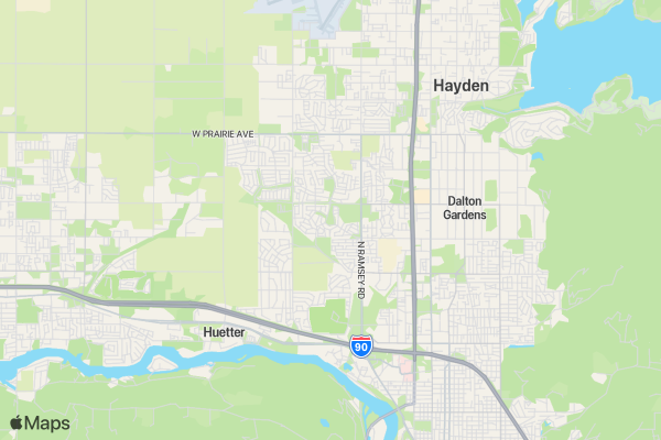 Run for Charity and Service location map image