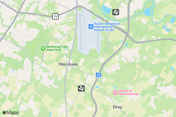 Run for Chocolate Lovers 5K/10K/13.1 AUSTIN/ROUNDROCK location map image