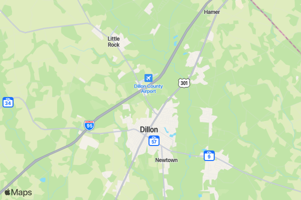 Run for Christ 5K - Dillon location map image