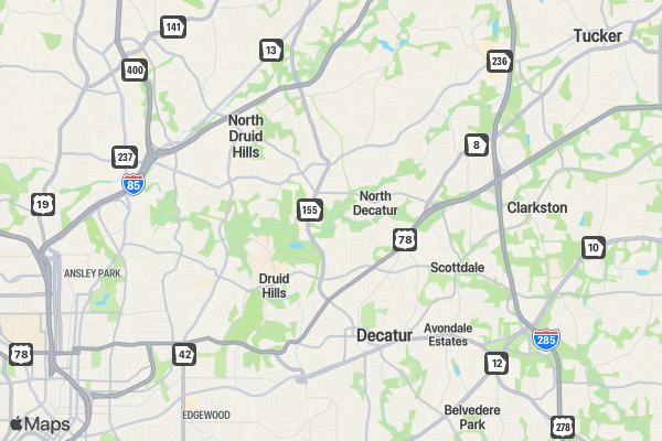 Run for Coffee Lovers 5K/10K/13.1 ATLANTA 2024 location map image