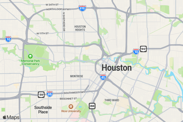 Run for Donuts 5K/10K/13.1 HOUSTON location map image
