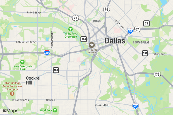 Run for Donuts Race 5K/10K/13.1 DALLAS location map image