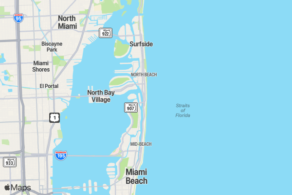 Run for Donuts Running Club MIAMI location map image