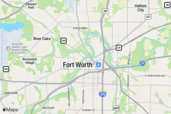 Run for Heart DALLAS-FORT WORTH location map image