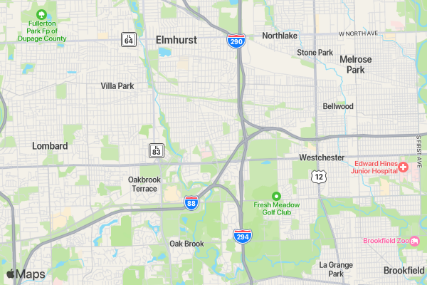 Run for Hunger- 5K location map image