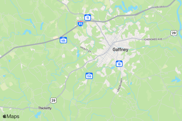 Run For Life 5K location map image