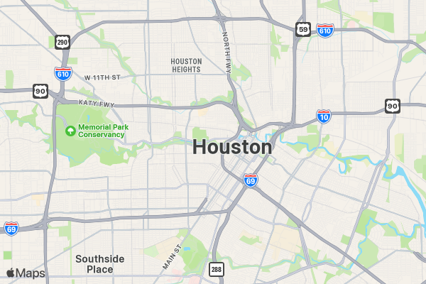 Run for Mental Health 5K/10K/13.1 HOUSTON location map image