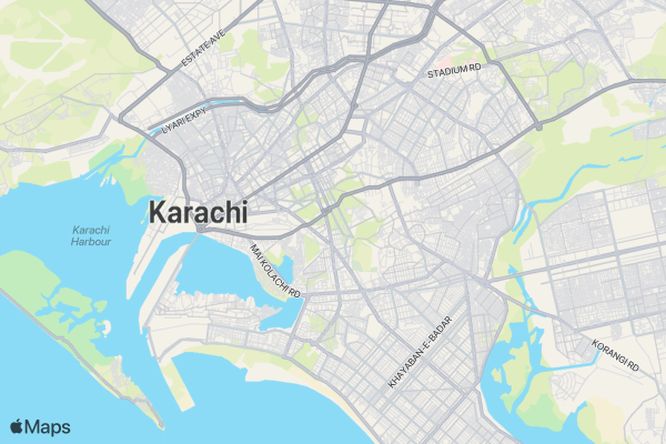 Run for Pakistan location map image