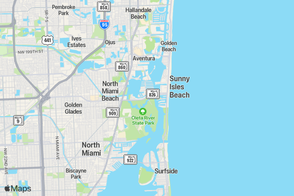 Run for Palestine Reach for Education Miami, FL location map image