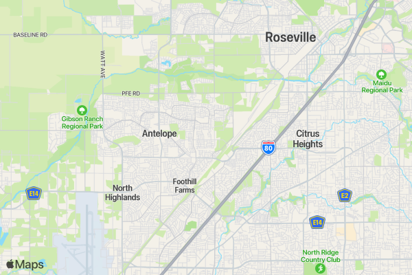 Run for Palestine Reach for Education Sacramento, CA location map image