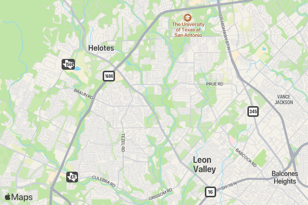 Run for Palestine Reach for Education San Antonio, TX location map image