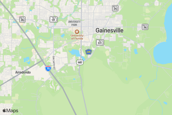 Run for Rwanda, Jungle 5K location map image