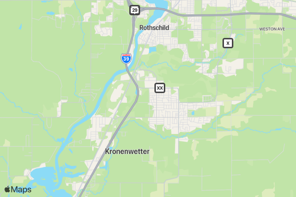Run for the Fallen, WI location map image