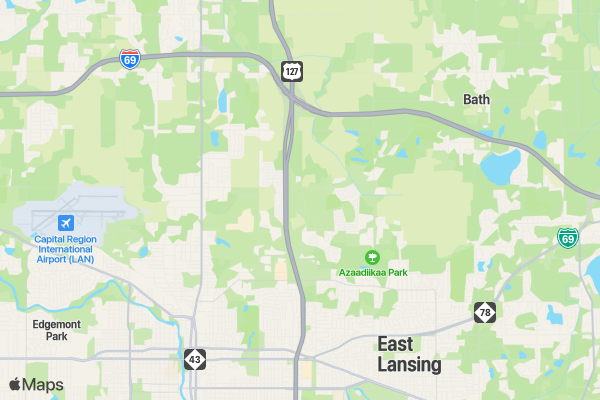 Run for the House- Ronald McDonald House Charities of Mid-Michigan location map image