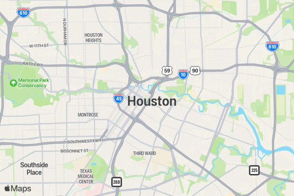 Run Houston Minute Maid Park 5K, 10k, & Half Marathon location map image