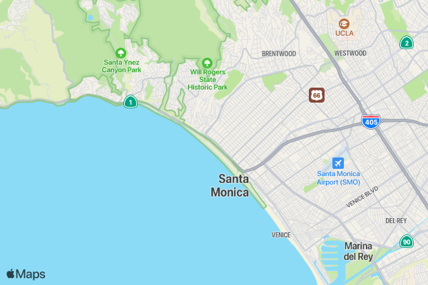 Run LA 'City of Angels' 5K/10K/13.1 Marathon location map image