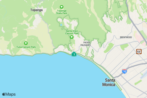 Run LA City of Angels 5K/10K/13.1 SUMMER location map image